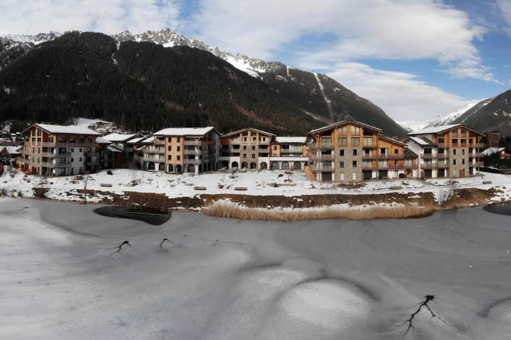 Chic Appart 6 Pers Dans Residence Luxueuse "La Cordee" Wellness Gym Piscine Ouvert Et Teletravail Chamonix Exterior photo